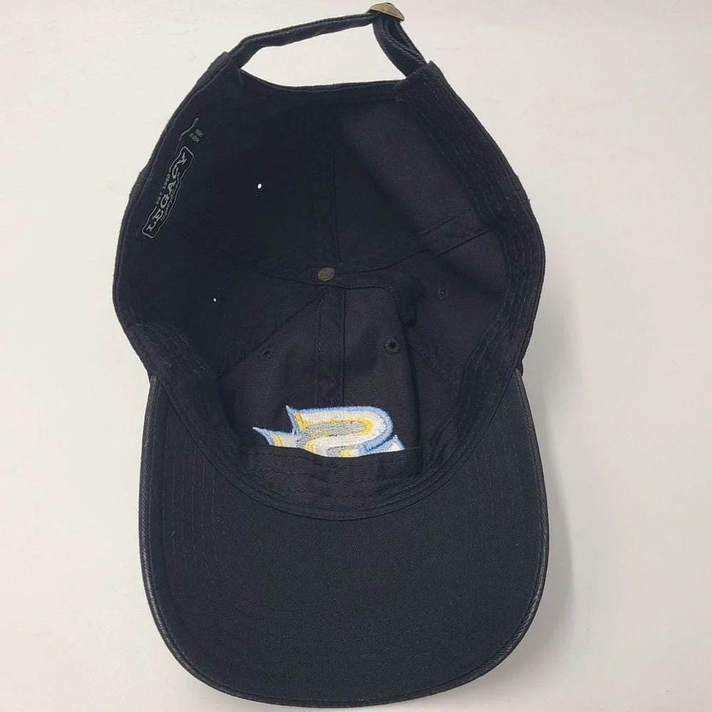 Southern Jaguars Hat Strapback Legacy Black Blue Yellow NCAA University SU Men